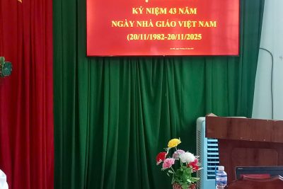 💖 LỜI TRI ÂN TỪ TRÁI TIM HỌC TRÒ: TỌA ĐÀM KỶ NIỆM 43 NĂM NGÀY NHÀ GIÁO VIỆT NAM 20/11